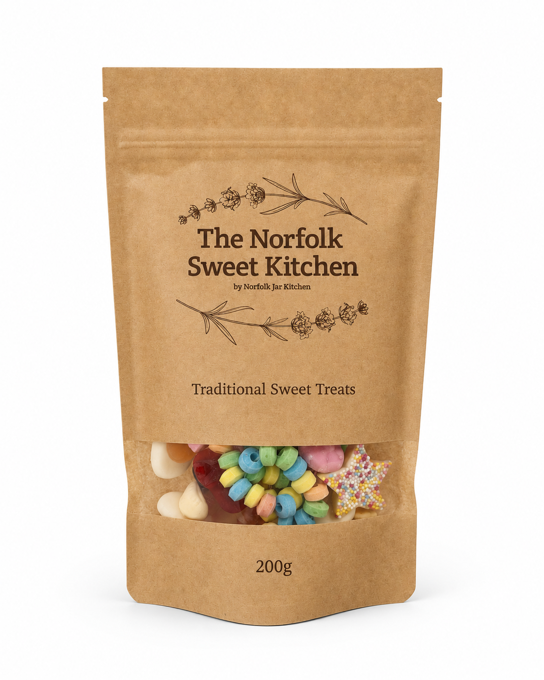 Traditional Pick & Mix 200g Kraft Bag