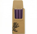 Egg Plant Eco Dinner Candles, 25 per pack: 1