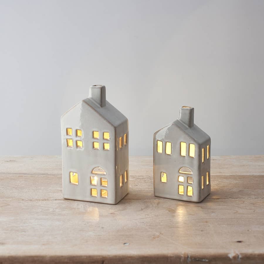 17cm Natural House With LED Light