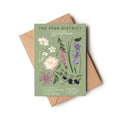 The Peak District Wild Flower Study Everyday Greeting Card