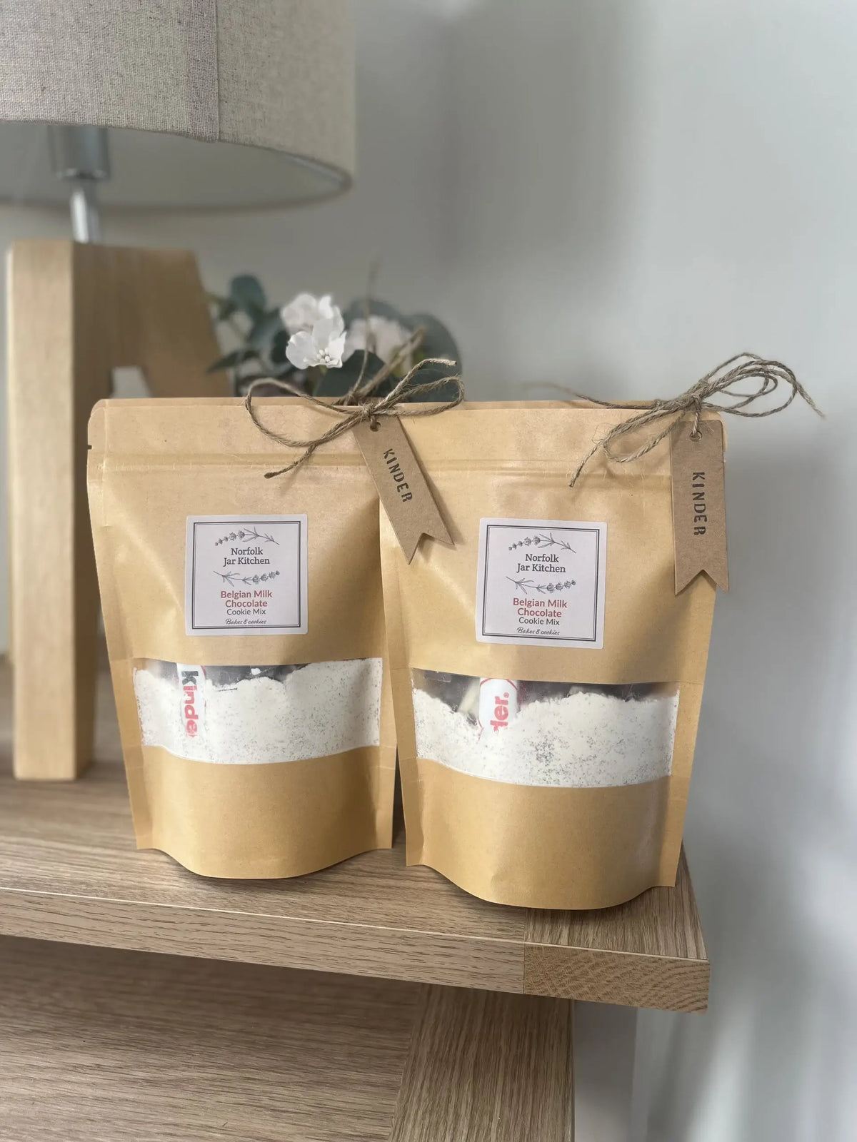 Cookie Mix Pouch Bakes 8 Cookies (Recyclable): Kinder