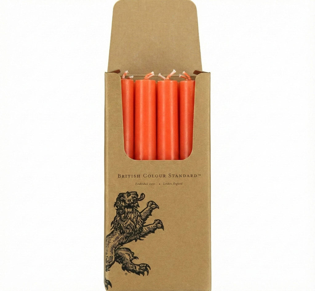 Poppy Red Eco Dinner Candles, 1 per pack: 1