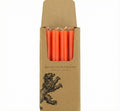 Poppy Red Eco Dinner Candles, 1 per pack: 1
