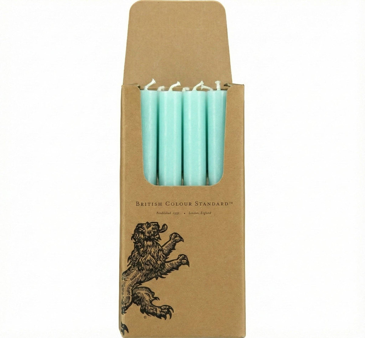 Turquoise Green Eco Dinner Candles, 1 per pack: 1