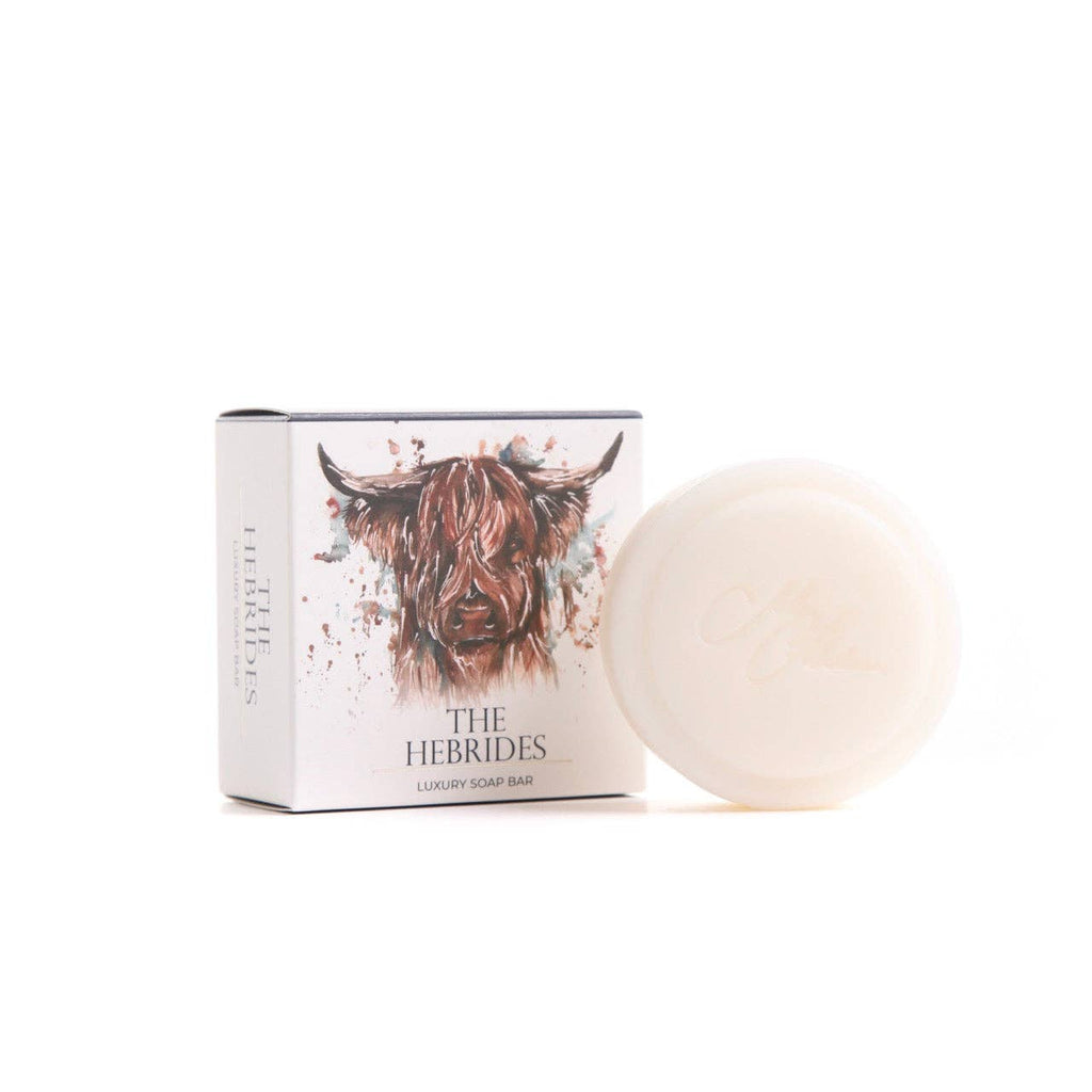 The Hebrides – Highland Cow Design Luxury Soap Bar